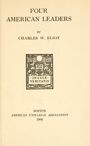 Four American Leaders. B002LUELIO Book Cover