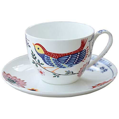 Ensemble de tasses à thé en céramique d'art et porcelaine fine