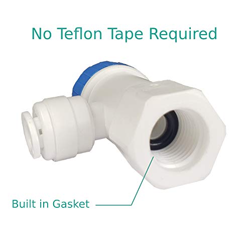 image for Metpure Quick Connect Tank Ball Valve with Gasket For Water Purificati