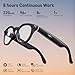 AI Smart Glasses with Camera, 2K Camera Glasses,12MP Video Recording Glasses, Real Time Translation, AI Voice Assistant,Sunglasses with 3 Pack Lenses - Photochromic Lenses,Purple and Blue Lenses