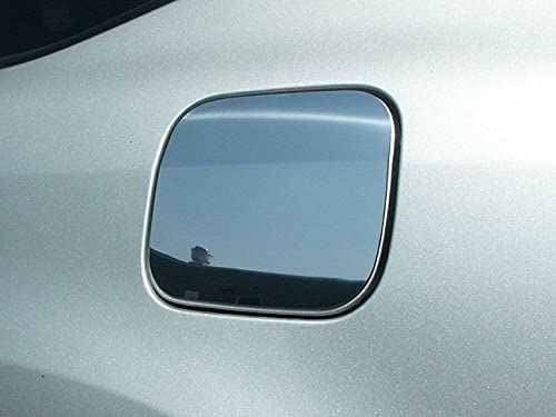 Fits Lexus RX 2004 2005 2006 2007 2008 2009 Chrome Gas Door Cover Accent Trim Overlay (NOT Replacement) Stainless Steel Polished Chrome 1PC
