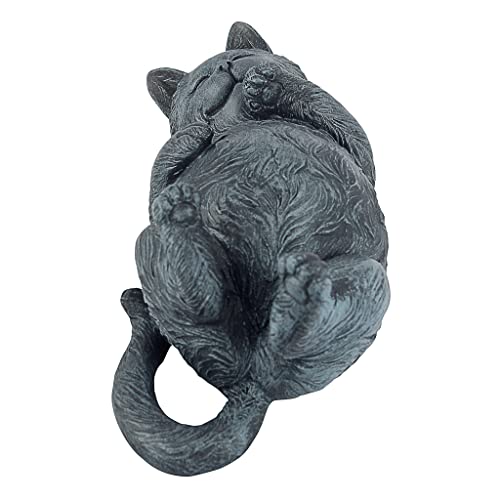 Design Toscano Playful Cat On Back Statue #TOP4