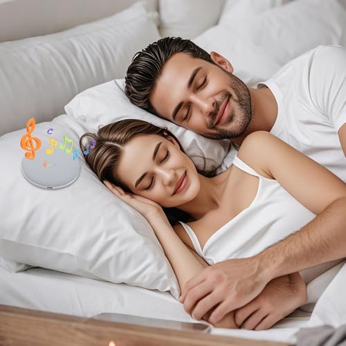 Caja de música con ruido blanco | Altavoz inalámbrico | Para dormir lateral, adultos, hombres, adolescentes, Navidad, cumpleaños, fiesta, viaje