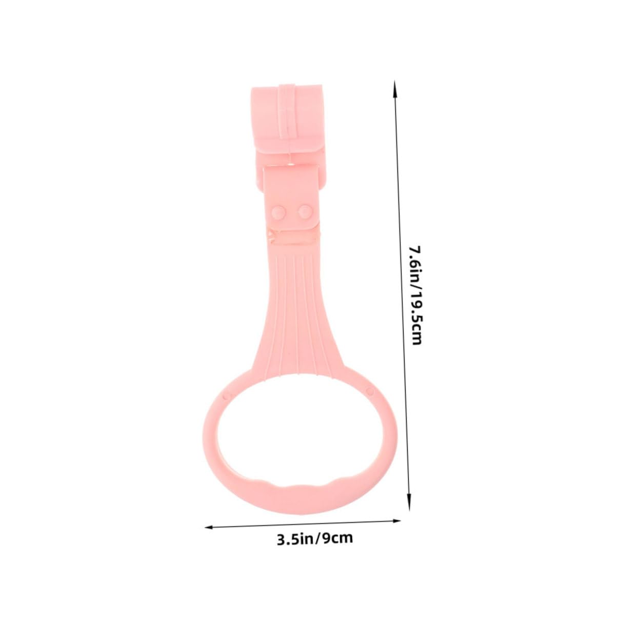 VICASKY 4pcs Crib Safety Hanging Rings Portable Walking Assistant Pull Up Bar for Arm Strength Training Play Gym Support Durable and Lightweight Design