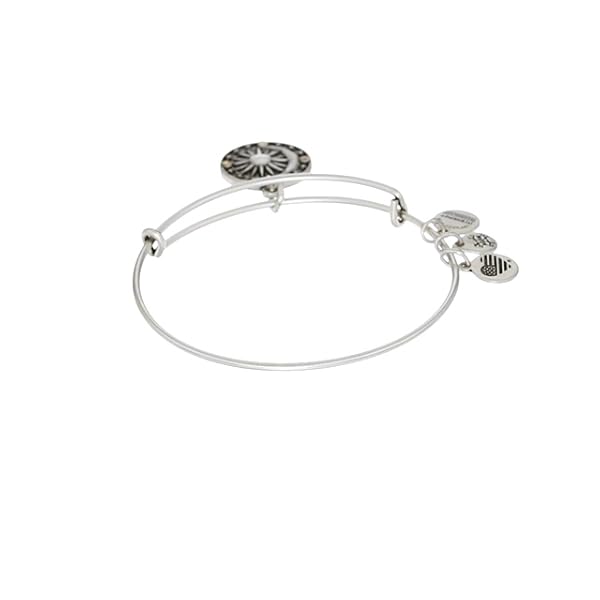 Alex-and-ANI-Cosmic-Balance-II-Expandable Alex and Ani Blueprint Expandable Bangle for Women, Cosmic Balance II Charm, Rafaelian Silver Finish, 2 to 3.5 in