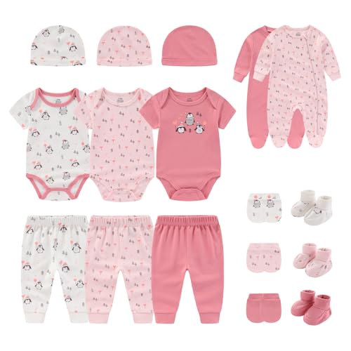 Baby Boy Girl 17 Pack Newborn Layette Gift Set