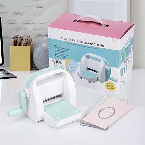 Machine de découpe CraftGenes mini 7,6 cm pour scrapbooking et gaufrage