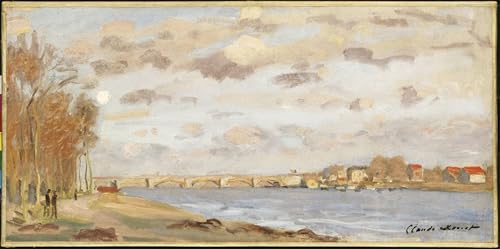 Claude Monet La Seine à Argenteuil affiche sur toile pour vibrer d'art