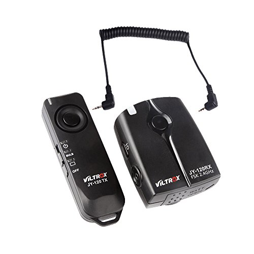 VILTORX JY-120-C1 wireless remote shutter release for Canon EOS camera 80D 77D 70D