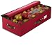 ZOBER Underbed Christmas Ornament Storage Box with Lide - Stores up to 64 Standard Christmas Ornaments, and Xmas Holiday Accessories Storage Container with Dividers