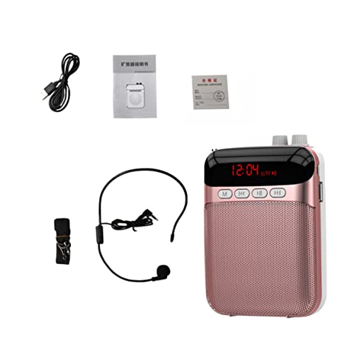 Sosoport Mini Teacher Portable Voice Amplifier for Classroom Outdoor Conference Rechargeable Amplifier