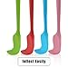 Silicone Spatulas, 10.6 inch Rubber Spoon Spatula Heat Resistant One Piece Design Seamless Non-Stick Spoonulas Flexible Scrapers Baking Mixing Tool (4 Pcs)