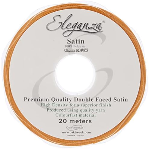 Eleganza Double Faced Satin 10mm x 20m Pistachio No.27, 10 mm x 20 m