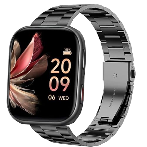 Bracelet montre Fitvii compatible HM57 HM78 acier inoxydable 18mm 20mm 22mm
