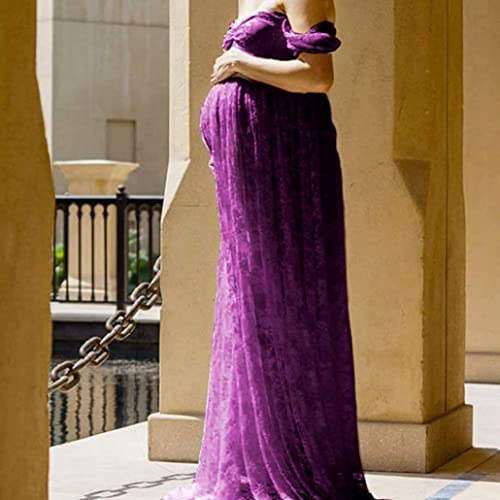 Robe de photographie de maternité extensible pour sublimer les courbes