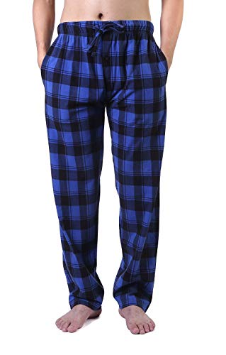 Different Touch Men's Pajama Lounge Pants Bottoms Fleece Sleepwear PJs with Pockets