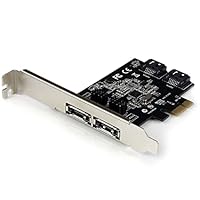 Tarjeta Controladora Esata Pci Express Sata De 2 Puertos Y 6 en venta