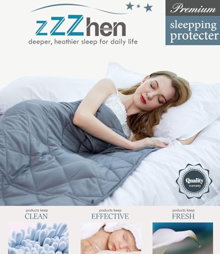 ZZZhen-Weighted-Blanket-High-Breathability-4872-15LB-Premium-Heavy-Blankets-Calm-Sleeping-for-Adult-and-Kids-Durable-Quilts-and-Quality-Construction