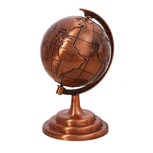 globo liga - Globo liga vintage da decoração do mundo | Decorações globo vintage para estante, casa,