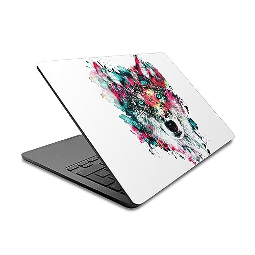 Sticker MacBook Air 13.6 2022 loup pour personnaliser votre ordinateur portable au café ou bureau