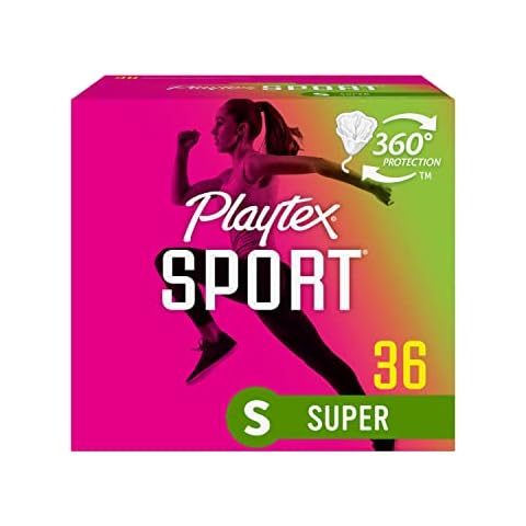 Playtex Sport Tampons, Super Absorbency, Fragrance-Free - 36ct Cover