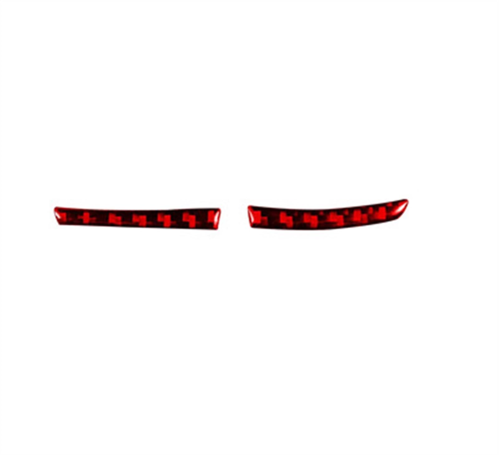 Car Interior Accessories Modification Main Driving Instrument Trim Sticker for Cadillac ATS 2013-2019 Sedan Anti-dust(Rosso)