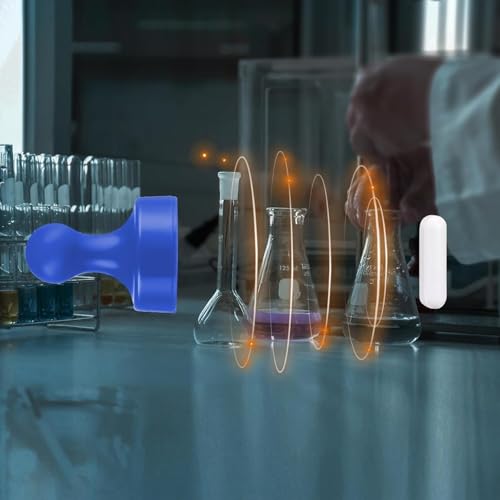 Magnetic Stirrer Hot Plate w/Stir Bar Retriever, 100-2000RPM Hot Plate Stirrer w/Stir Bar, Max.520℉ Magnetic Hotplate Stirrer w/TM-Holder, Max.2000mL Capacity Hot Plate with Magnetic Stirrer - Thumbnail 3