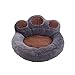 ITODA Lit pour Petit Chien Chat Panier Chien en Forme Patte d'ours Lit Coussin Canapé Chien Chat en Peluche Chaud Confortable Canapé Lavable pour Animaux de Compagnie Respirant Cadeau Noël