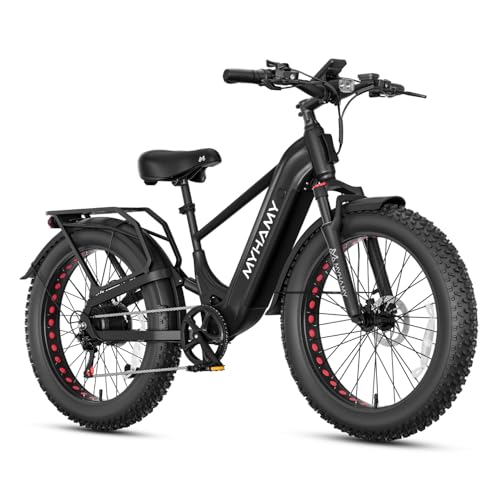26"x4.0" Fat Tire Electric Bike Off-Road Ebike image 2