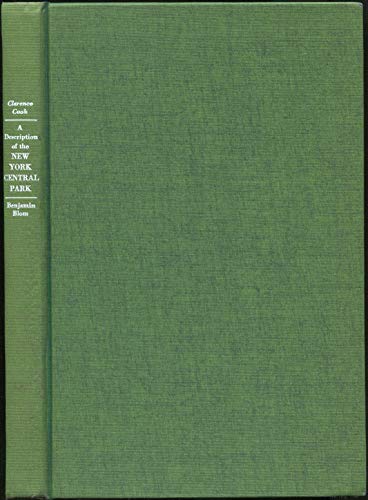 A Description of the New York Central Park. [Unknown] B001NM9XSO Book Cover
