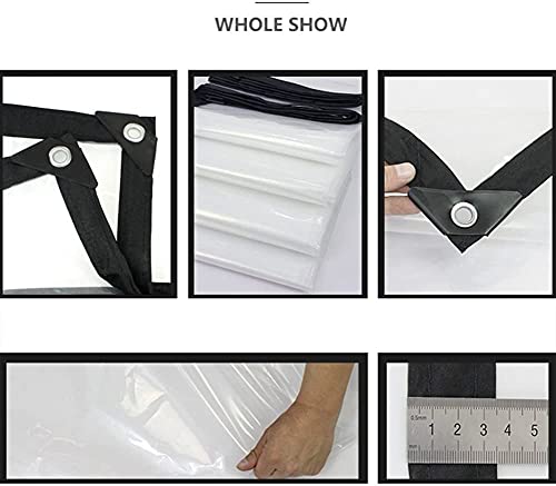 Lona transparente de madera impermeable RJJ resistente para exterior 7