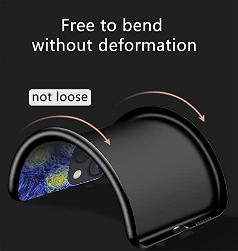 Nhnxhwia Phone Case Compatible With Iphone 14 Case,Vincent Van Gogh Starry Night Pattern Design Phone Case For Women Girls,Slim Anti-Scratch Full Body Protective Phone Case(6.1 Inch) #TOP3