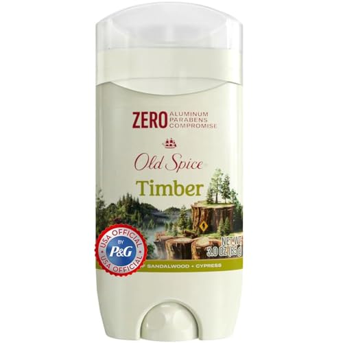 【正規輸入品】 OLD SPICE (オールドスパイス) フレグランスバー 85g 脇 Timber ティンバー アルミニウムフリー 青 ブルー 香り 匂い