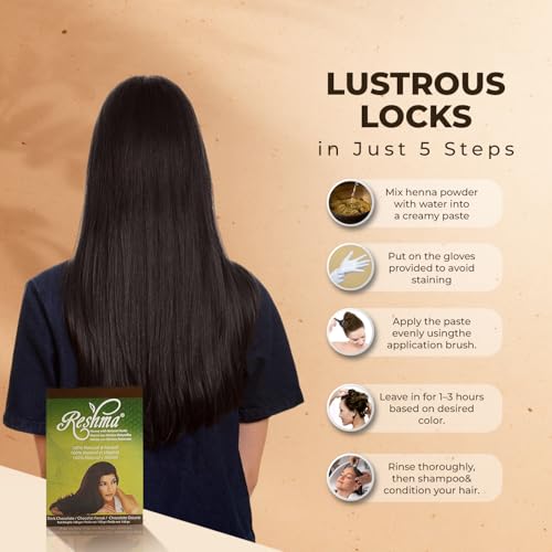 Reshma Beauty Henna para cabello 12 unidades 5.29 oz miniatura 3