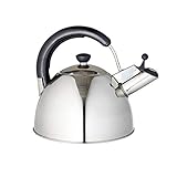 Spülmaschinengeeignet Wasserkessel Taduba  1 Stück  Edelstahl  2,5 L  Ø 21 cm  Induktion  Teekocher  Wasserkocher  Flötenkessel  Vintage Stil