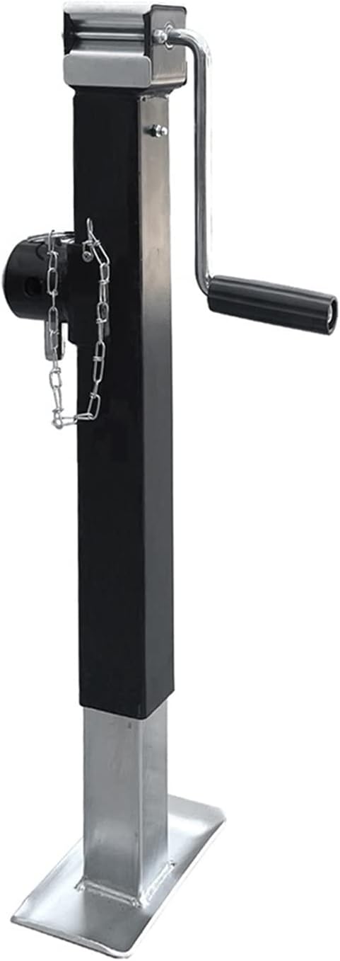 Travel 15Inch Side Swivel Weld-on Square Tube Trailer Jack Stands Support Legs Corner Steady Camper RV Parts Caravan Accessories