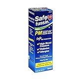 Safetussin PM Adult Night Time Cough Relief