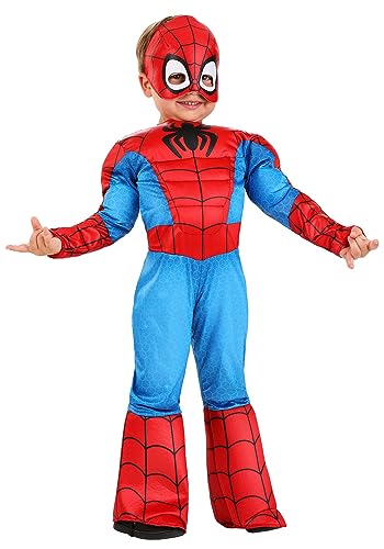Spidey and His Amazing Friends Toddler Spider-Man Costume - 3T/4T
