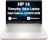 Compare HP Rose Gold 14″ vs other laptops