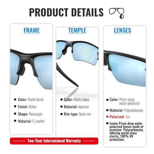 Image of Oakley FLAK 2.0 XL OO9188 Rectangle Sunglasses With Official Eyewear Kit | Men's & Women's Sunglasses