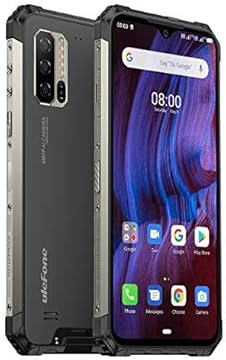 Ulefone Armor 7E Rugged Smartphones 4G Dual SIM Unlocked 4GB RAM 128GB ROM 2TB External Storage 48MP AI Waterproof Camera Android 10 6 3 inch Corning Gorilla Screen Qi 5500mAh Battery OTG NFC