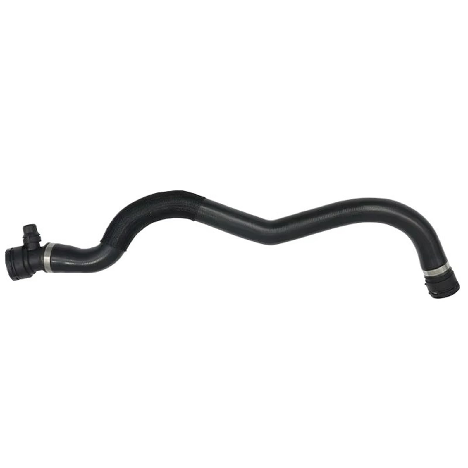 Car Engine Radiator Hose Compatible with BMW for 530i 2017 2018 2019 Car Parts Engine Coolant Return Line Hose Upper Radiator OEM ：17128602870