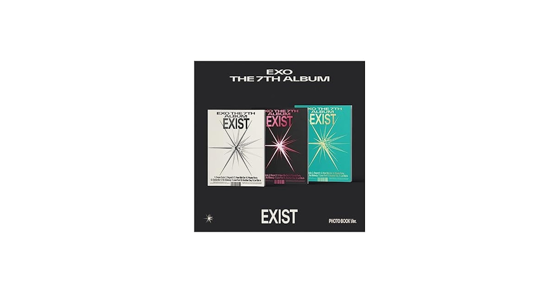 EXOアルバム EXO 7TH STUDIO ALBUM EXIST PHOTOBOOK VER - Kpop USA