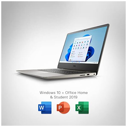 Dell Vostro 3400 Intel i3-1115G4 14 inches(35.5cm) FHD Display Laptop (4GB / 1TB HDD + 256GB SSD/Integrated Graphics/Windows 10 + MSO/Dune Color) D552164WIN9DE, 1.59kg - Image 6