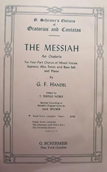 The Messiah: an Oratorio