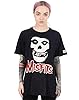 Misfits T-Shirt for Men and Women | Unisex Black Short Sleeve Punk Band Tee | Music Skull Logo | Music CD Gifts Merchandise #2