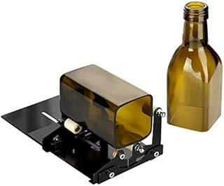 Glass Bottle Cutter, Fixm Square & Round Bottle Cutting Machine, Wine Bottles