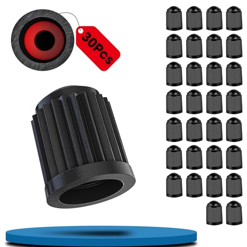 Vehepeay 30 Stück Auto Ventilkappen EP-OZ-09-02