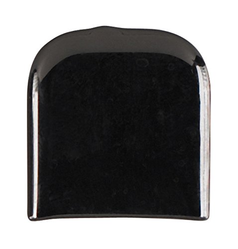 Tip-It 3-2509 PVC Plastic Solid Non-Vented Instrument Protector, Black (Pack of 50)