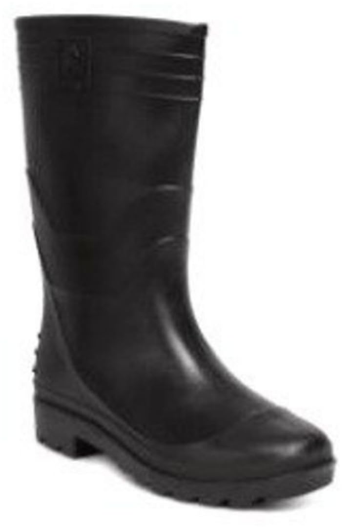 HILLSON Welcome Dual Density Occupational Gumboots for Men (Plain Black, 7) (B0CJ8BZGMM) Amazon Price History, Amazon Price Tracker